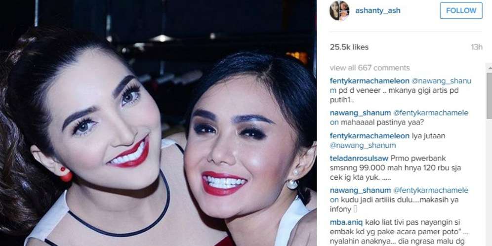 Ashanty Peluk Yuni Shara di Pesta Ultah Aurel
