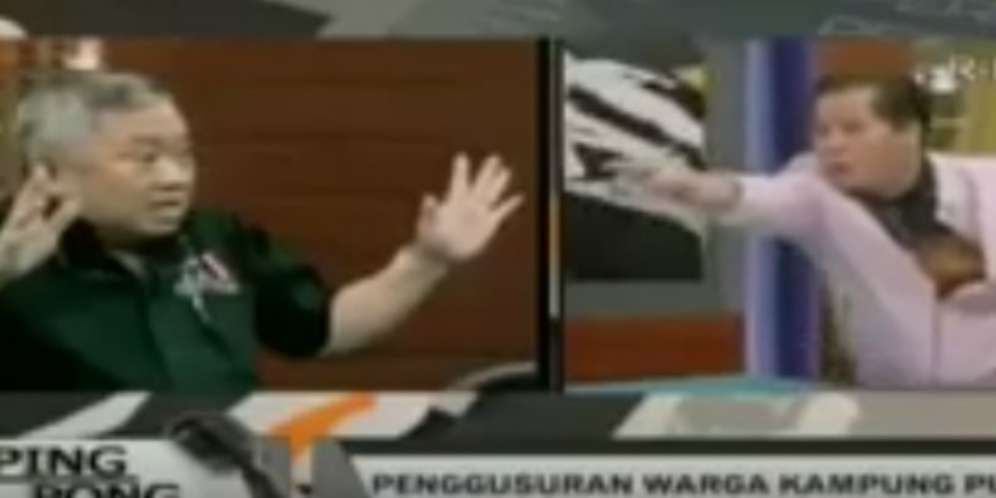 Ahok Dikritik, Anton Medan Ngamuk Saat Live di TV