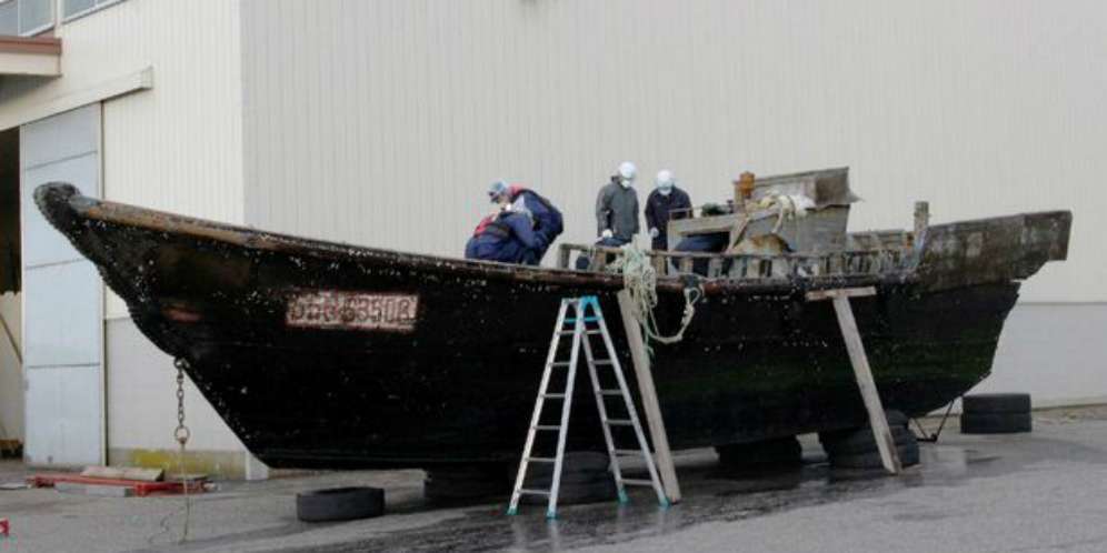 Geger Penemuan 11 `Kapal Hantu` Bermuatan Kerangka Manusia