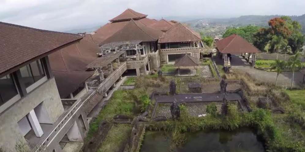 'Hotel Istana Hantu' di Bali Gegerkan Dunia