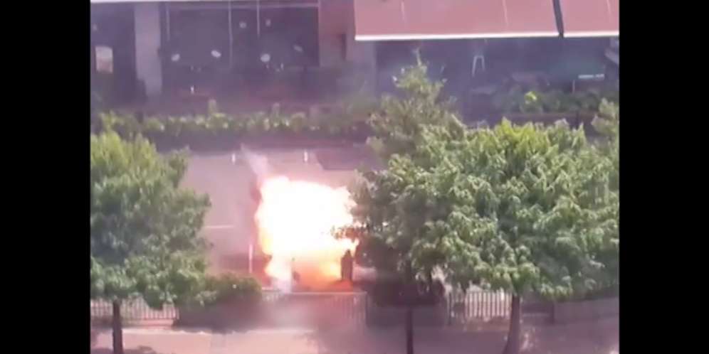 `Pengantin` Sarinah Meledakkan Diri Terekam Video Amatir