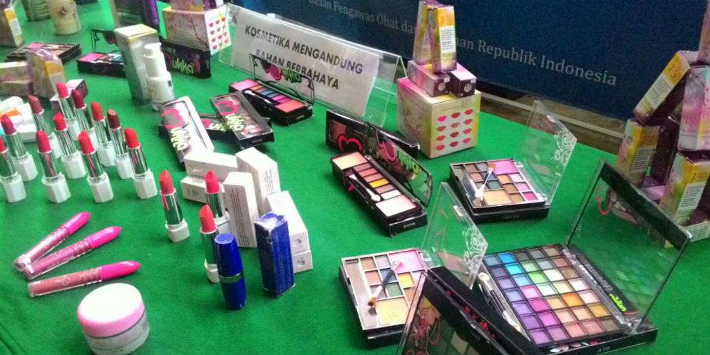 Hati-hati! Ini Kosmetik Berbahaya Buatan Depok & Bekasi