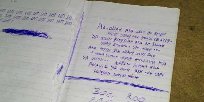 Jerit PSK Kalijodo di Buku Harian yang Tertinggal