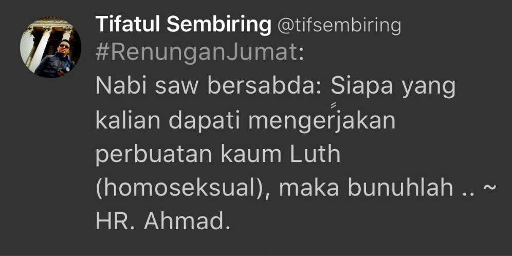 Cuitan LGBT Tifatul Sembiring, Joko Anwar: Anda Lebih Sakit