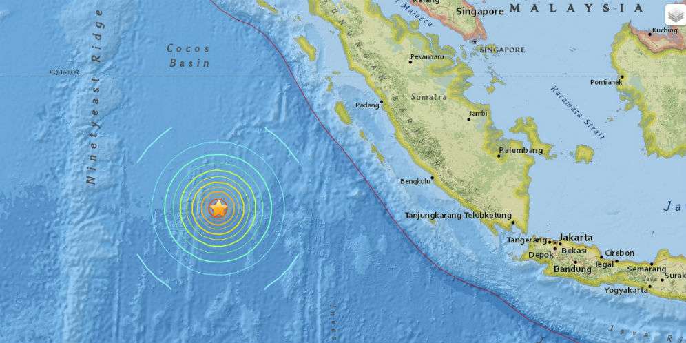 BMKG dan USGS Revisi Kekuatan Gempa Mentawai
