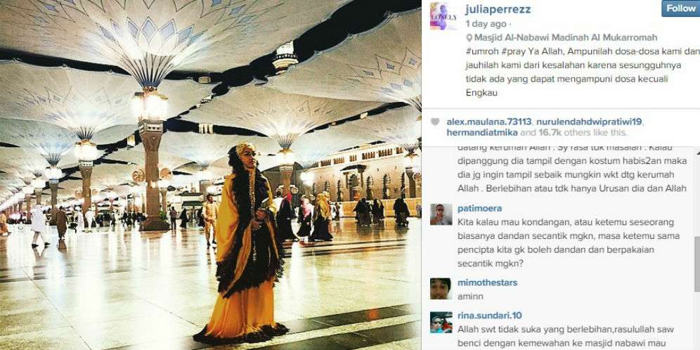 Hina Pancasila, Julia Perez Paksa Zaskia Gotik Sekolah Lagi