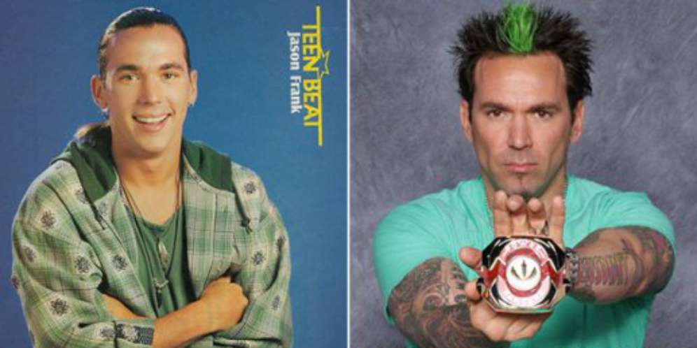 6. Jason David Frank (Ranger Hijau/Putih)