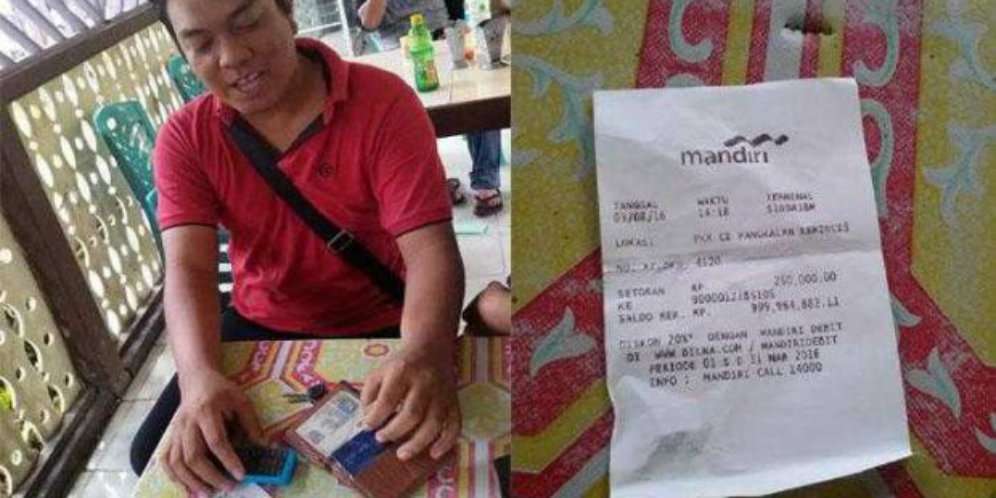 Tomedy Setor Rp 250 Ribu, Rekening Mendadak Rp 100 Triliun