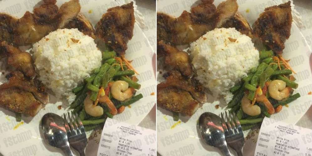 Digetok Warung Makan, Sepiring Nasi Ayam Sayur Rp200 Ribu