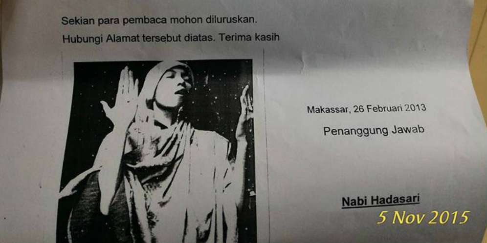 Heboh `Nabi` Palsu di Makassar
