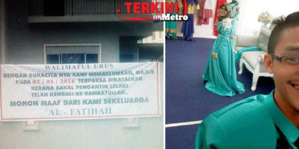 Undangan Sudah Disebar, Pengantin Wanita Pasang Spanduk Batal