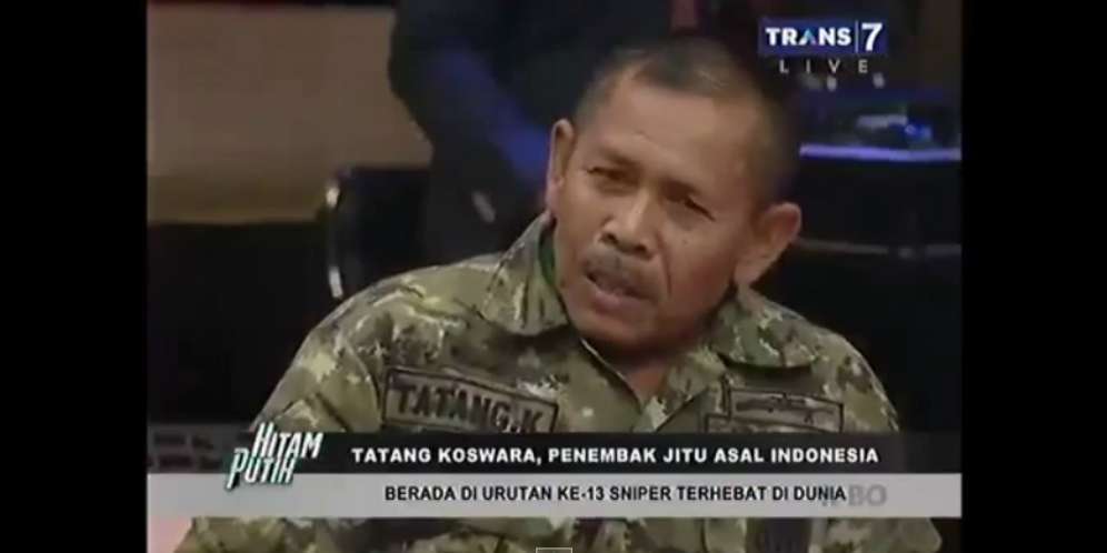 Tatang Koswara, Sniper Terbaik Dunia Meninggal Saat Siaran