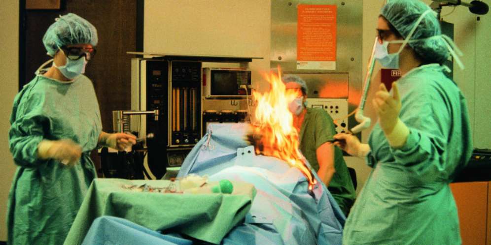 Innalillahi... Pasien Terbakar Saat Operasi Bedah