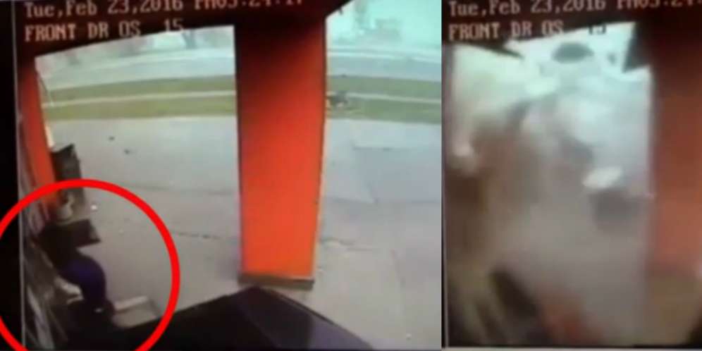 8. Cahaya dan Objek Aneh Sebelum Terjadi Tornado di Oklahoma