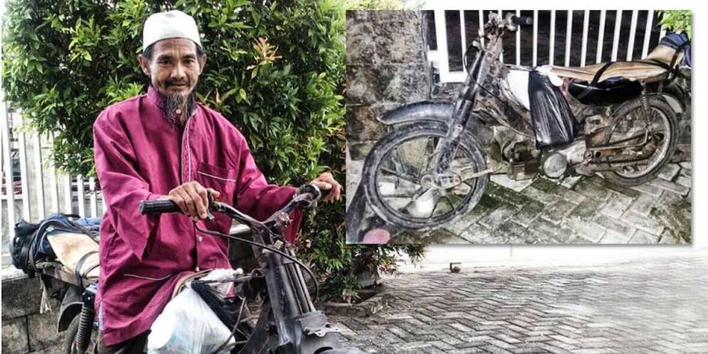 Motor Rongsok, Tanpa Lampu dan Jok