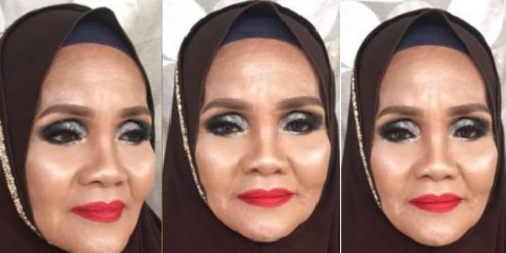 Mengejutkan, Tanpa Makeup Wajah Asli Wanita Ini Ternyata....