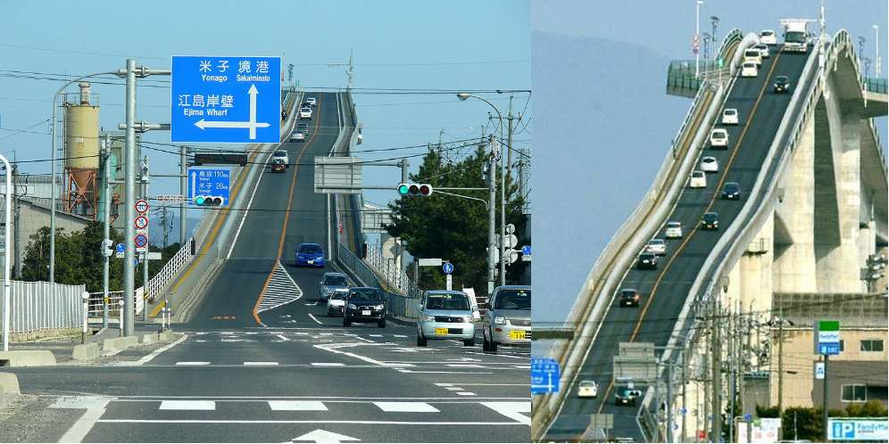 Jembatan Paling Mengerikan di Dunia, bak `Roller Coaster`