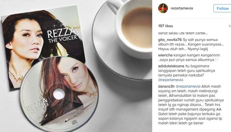 Kalimat Syahrini Ini, 'Sindiran' untuk Reza Artamevia?