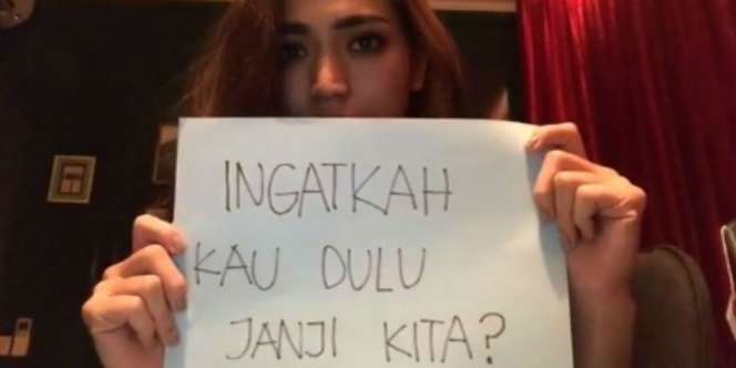 Rindu Olga, Jessica Iskandar Bikin Video Haru