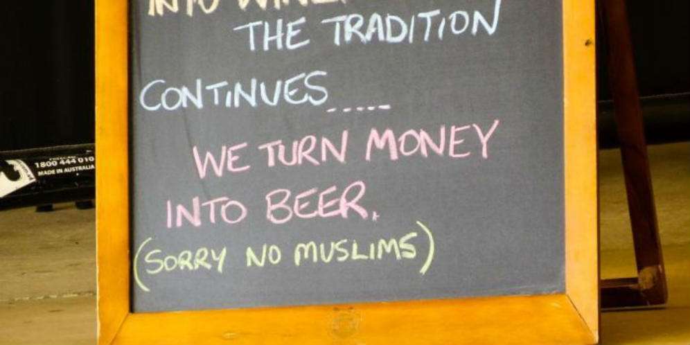 Restoran `Maaf, Tak Menerima Muslim` Panen Kecaman