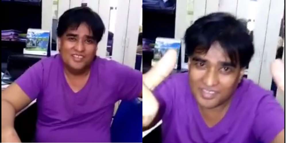 Dalam video itu..