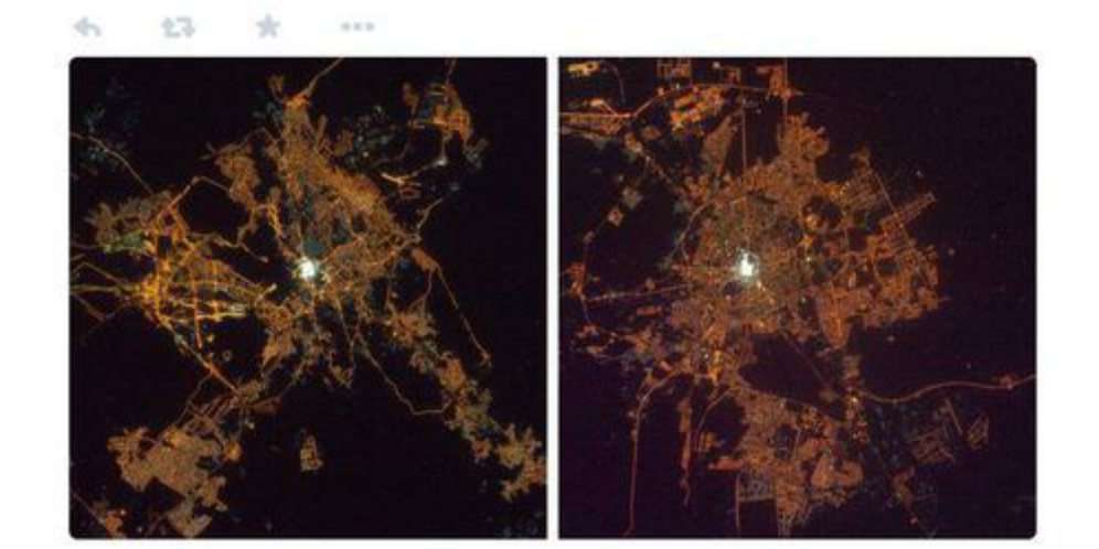 Menakjubkan! Potret Mekah dari Luar Angkasa