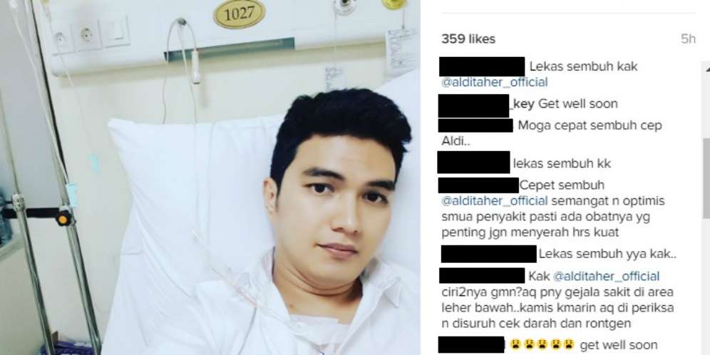 Kondisi Terbaru Aldi Taher Usai Kemoterapi Kedua