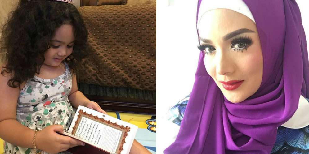 Krisdayanti Bangga Buah Hati Pintar Mengaji