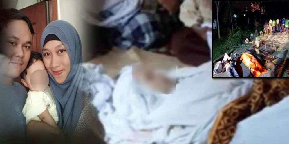 Saat Didekatkan Jenazah Ibunda, Alfa Tak Mau Dipisahkan