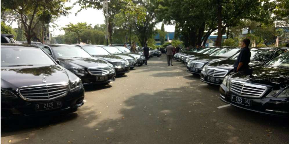 300 Mobil Mewah Siap Jemput Rombongan Raja Saudi