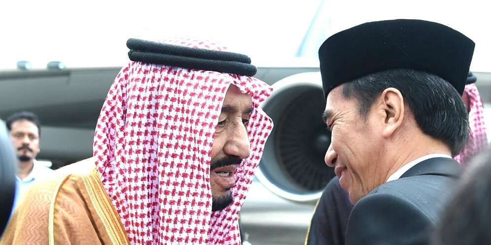 Lelucon Raja Salman yang Bikin Presiden Jokowi Tertawa