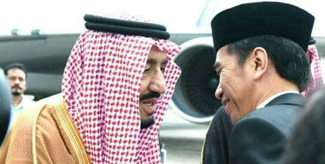 Lelucon Raja Salman yang Bikin Presiden Jokowi Tertawa