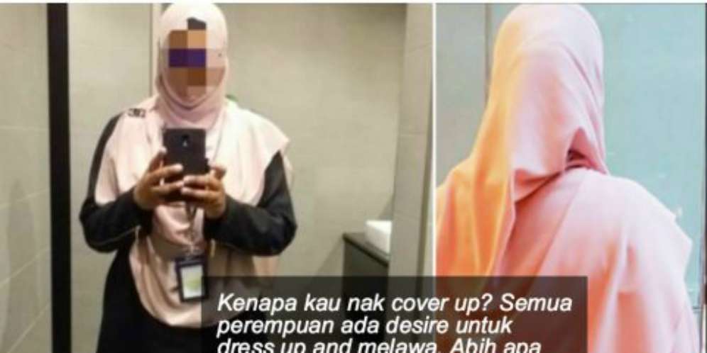 Busana Tanpa Lengan dan Rok Mini