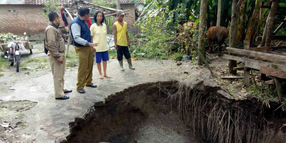 BPBD: Jauhi Sumur di Radius 4 Meter