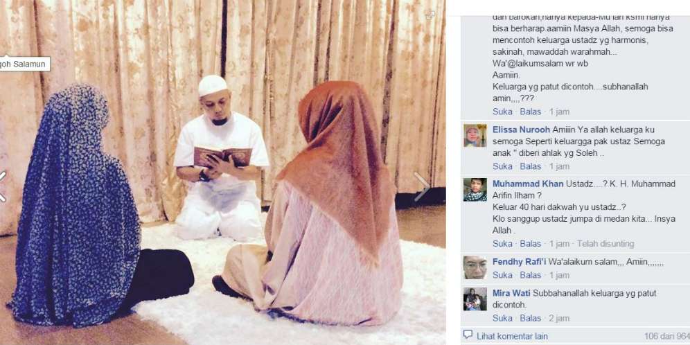 Simak Pesan Ustaz Arifin Ilham