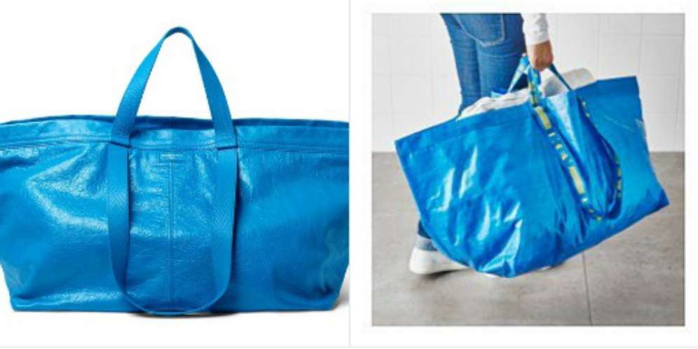Tas Seharga Rp28 Juta Mirip Kantong Belanja IKEA
