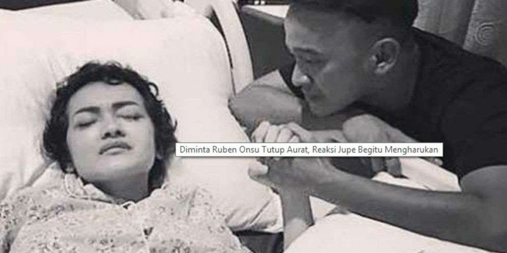 Mengharukan, Begini Reaksi Jupe Saat Diminta Ruben Tutup Aurat