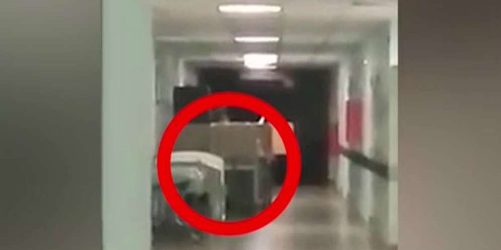 Sosok Hantu Anak di Balik Tempat Tidur RS Terekam Kamera