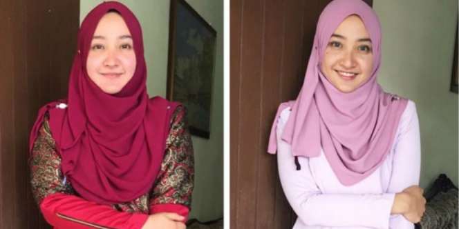 Perubahan `Before-After` Gadis Ini Saat Lebaran Bikin Geger