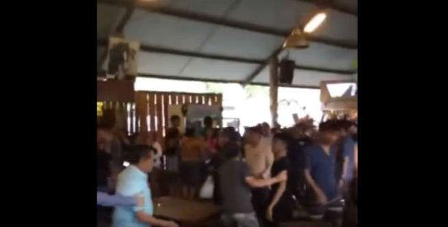 Dua Keluarga 'Tawuran' Rebutan Kursi di Resto Daerah Lembang