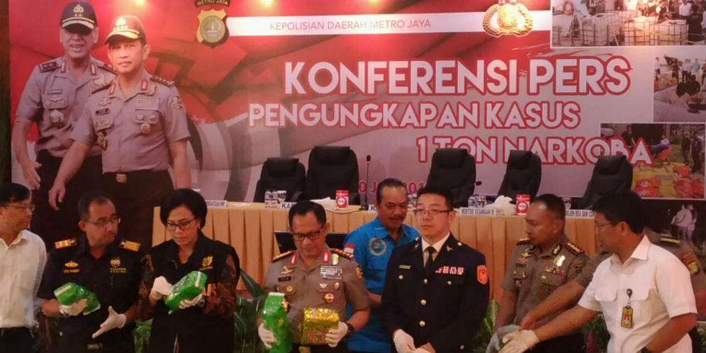Kapolri Minta Sabu 1 Ton Disimpan di Ruang Khusus