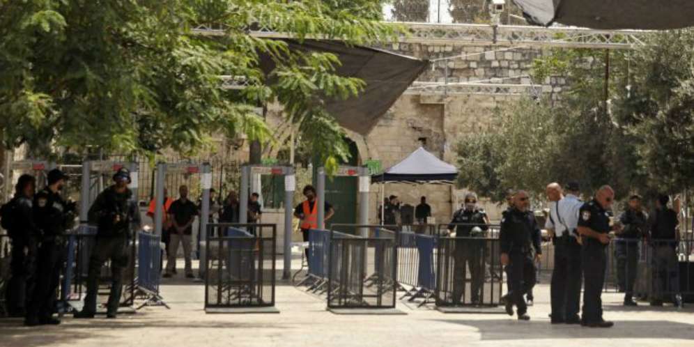 Israel Pasang Kamera Pemantau di Gerbang Masjidil Aqsa