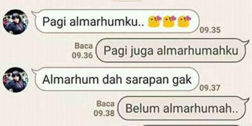 Ini Dia Percakapannya