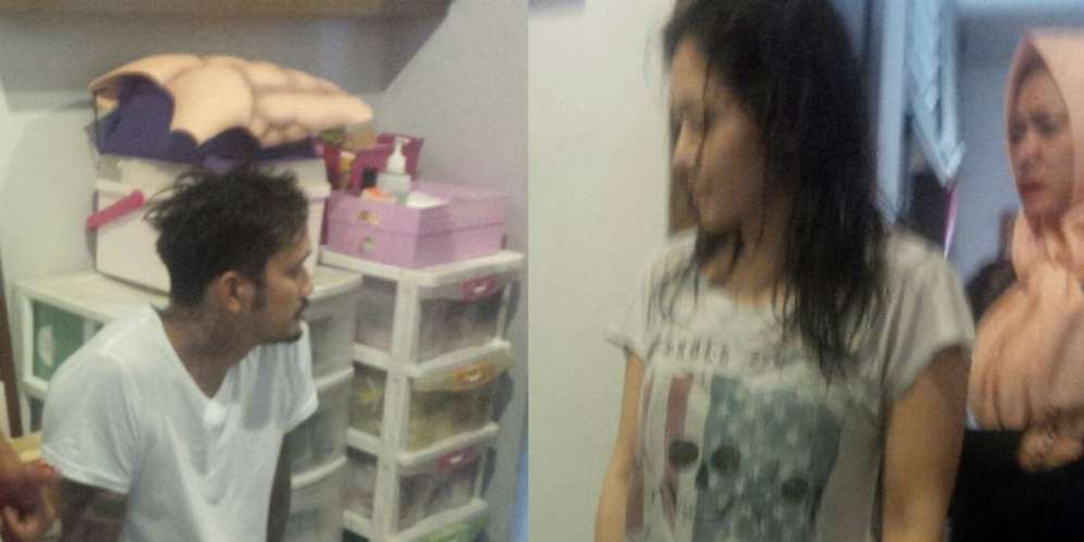 Beredar Foto-foto Diduga Penangkapan Tora Sudiro-Mieke Amalia