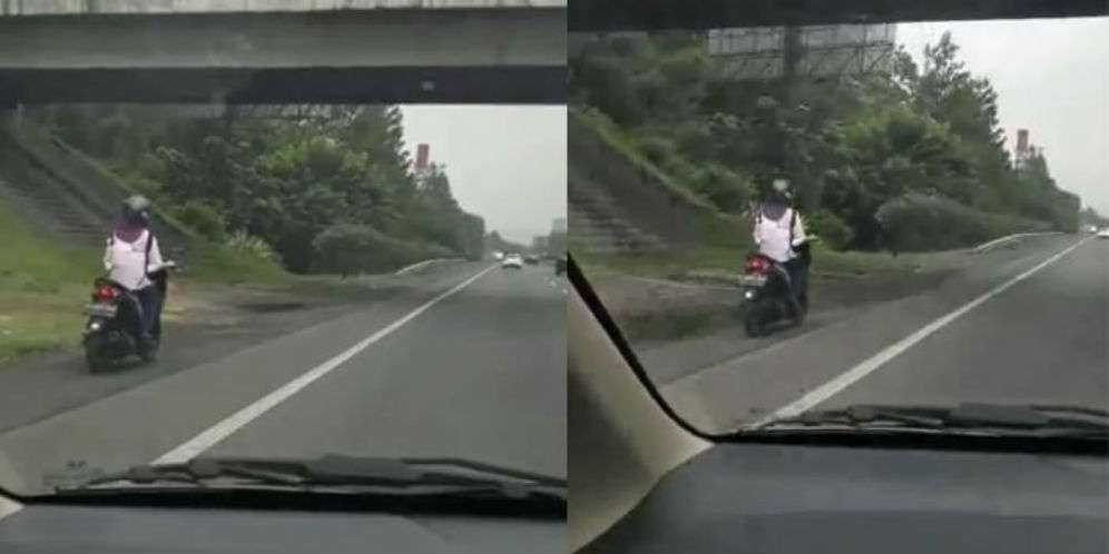 The Power of Emak-emak Kembali! Kali ini Terobos Tol Pasteur