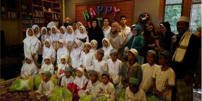 Ulang Tahun, Maia Estianty Undang 30 Anak Yatim ke Rumah