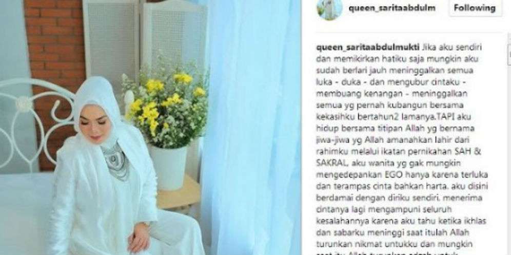 Begini Pengakuan Sarita