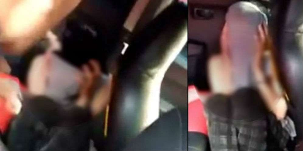 Viral! Mesum di Mobil, Pasangan Mahasiswa Digerebek Warga