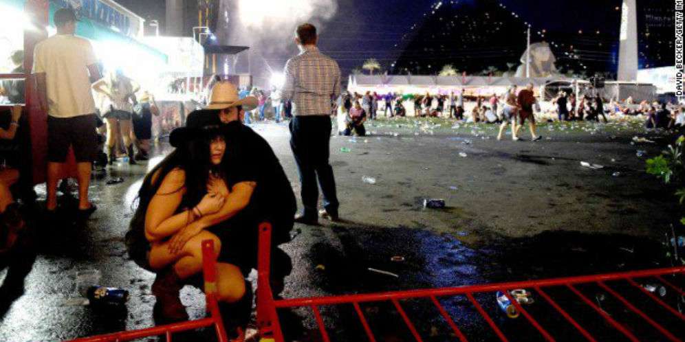 Penembakan Brutal di Las Vegas, 20 Orang Tewas, 100 Luka-luka