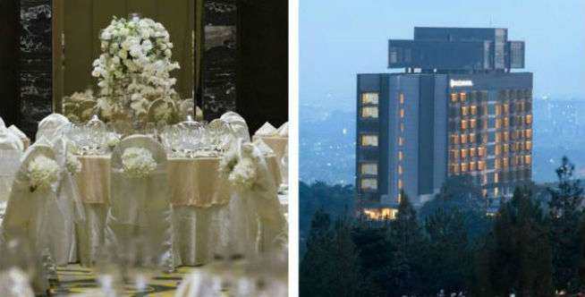Begini Mewahnya Hotel di Bandung Tempat Resepsi Bella-Emran